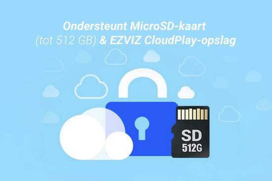 EZVIZ HB8 Lite 4G - 2K+ Pan-Tilt Beveiligingscamera - 360° Vision, AI Detectie & Auto Tracking - Kleur Nachtzicht - WiFi 6 - Sirene & Spotlight - IP65 van EZVIZ — afbeelding 3