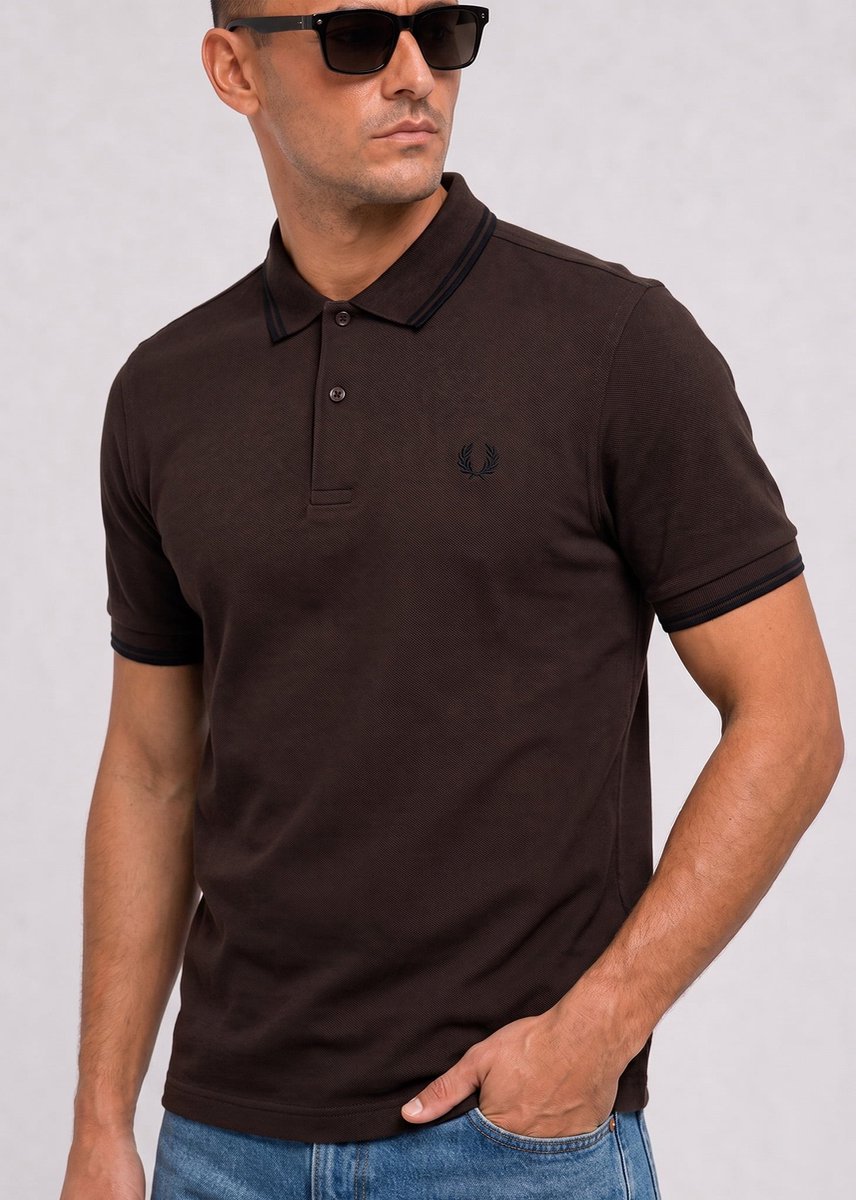 Fred Perry Twin tipped polo rich Bruin