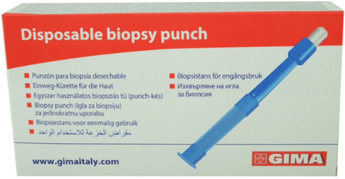 GIMA Biopsy punches huidstans 2 mm 10 stuks