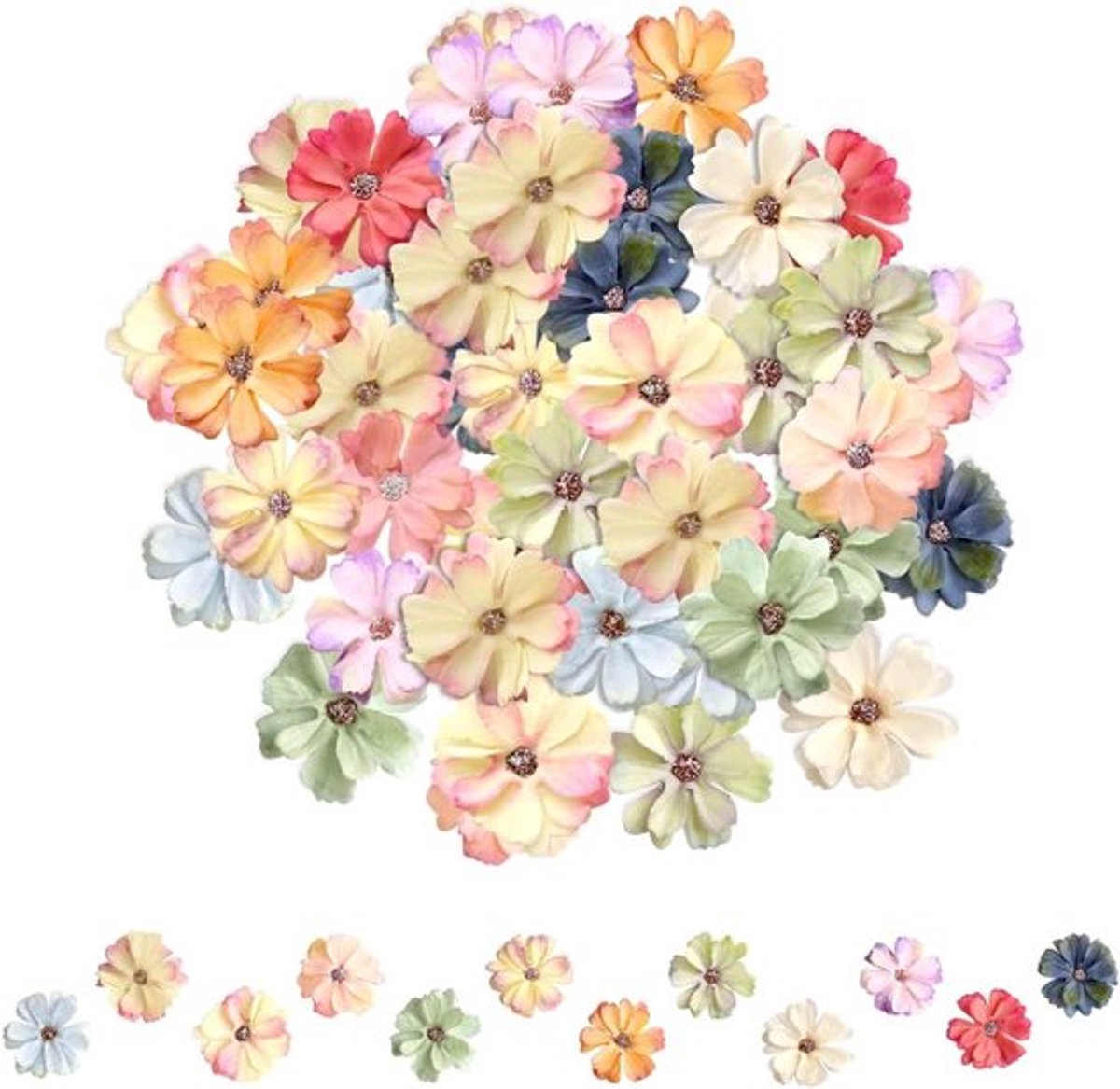 Inovra Plus - Kunstbloemen voor DIY Trouwdecoratie - Handgemaakte Bloemen voor