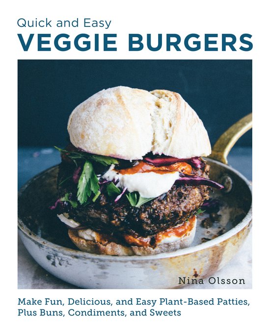 Quick and Easy Veggie Burgers - cover