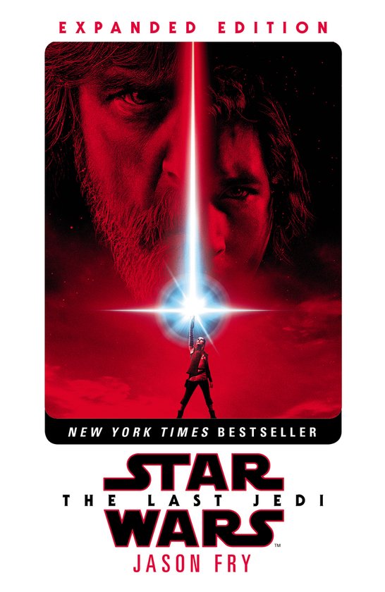 Uitgebreide editie van Star Wars: The Last Jedi met Luke Skywalker en Rey op de voorgrond.