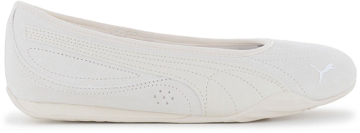 Puma Catch Soleil Ballerina SD Dames Slipper Sommer Schoenen Suede 406310-02 Wit