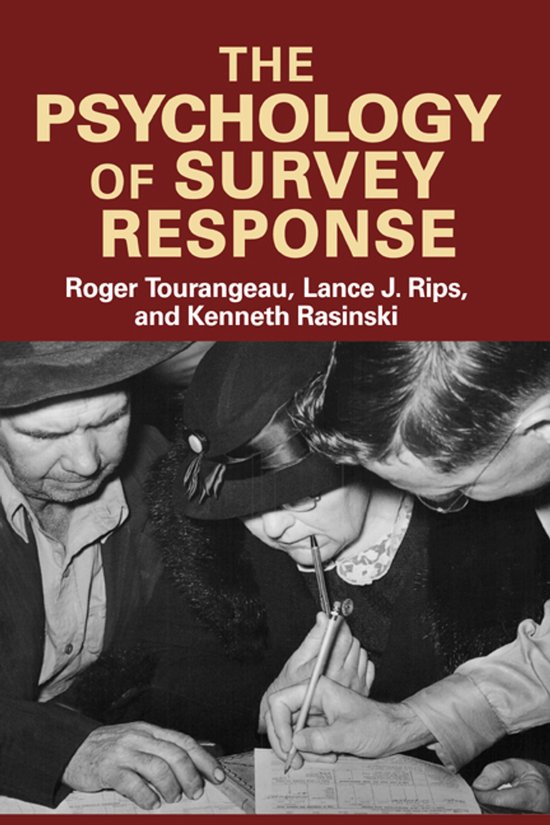 Psychology Of Survey Response