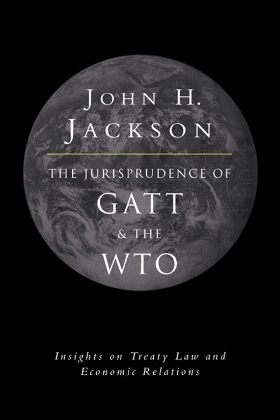 The Jurisprudence of GATT and the WTO - cover