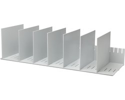 Paperflow sorteervak met 10 verstelbare tussenschotten breedte 802 cm