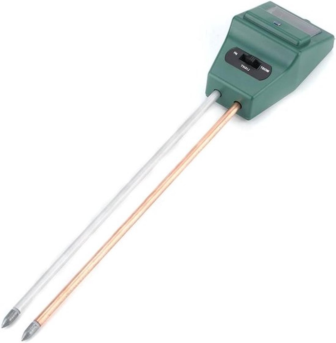 Shopcentral - 3-in-1 vocht-pH-lichtbodemmeter - Bodemvochtsensor voor tuin - Ideaal
