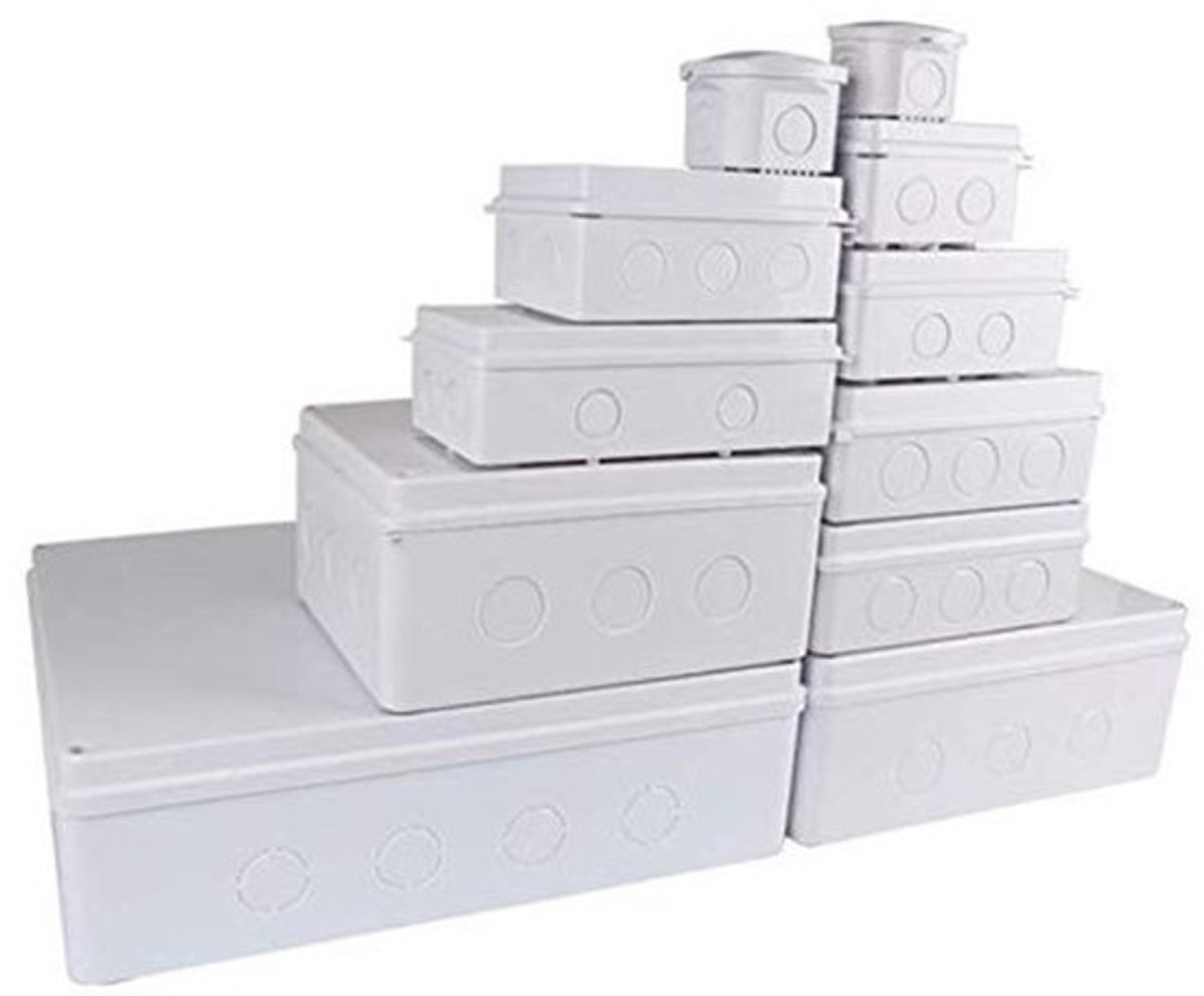 Solidchoice - Dailygoody - Elektrische Aansluitdoos - Weerbestendig - 150 x 150 x