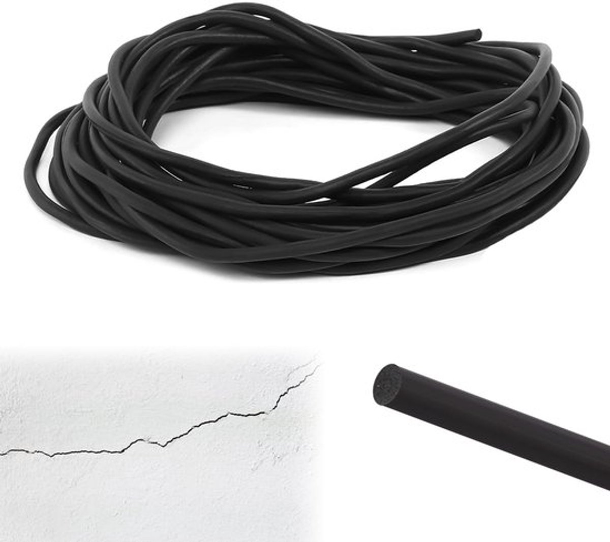 Flexibel jointsealing cord - 20 meter van Jhubersproducts