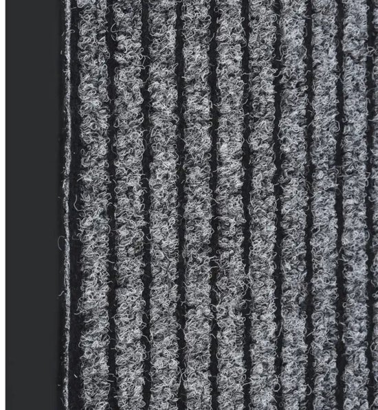 Paillasson 40x60cm Anthracite - Intérieur et Extérieur - Antidérapant