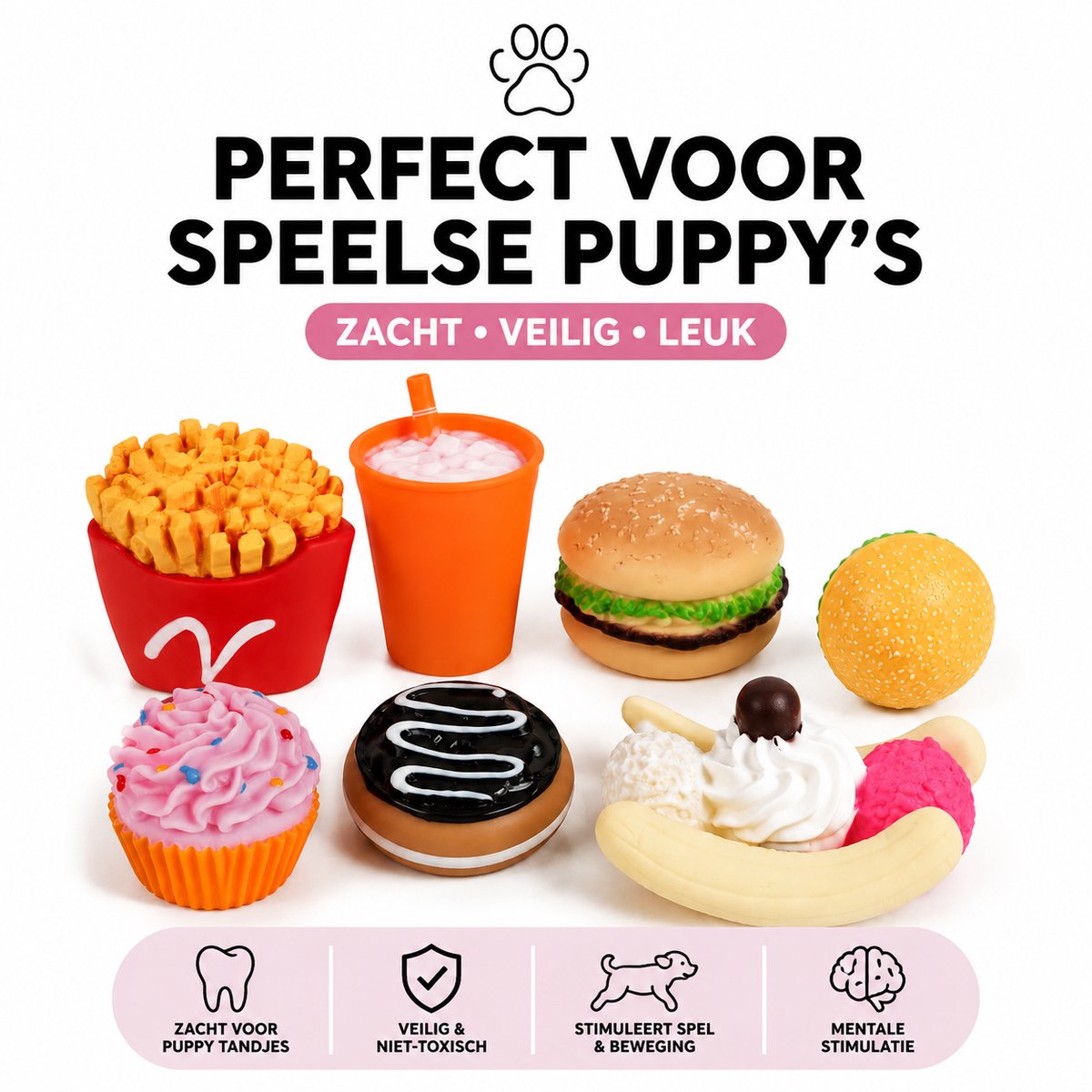 Mini Art Puppy Speelgoedset - Snack Attack thumbnail 4