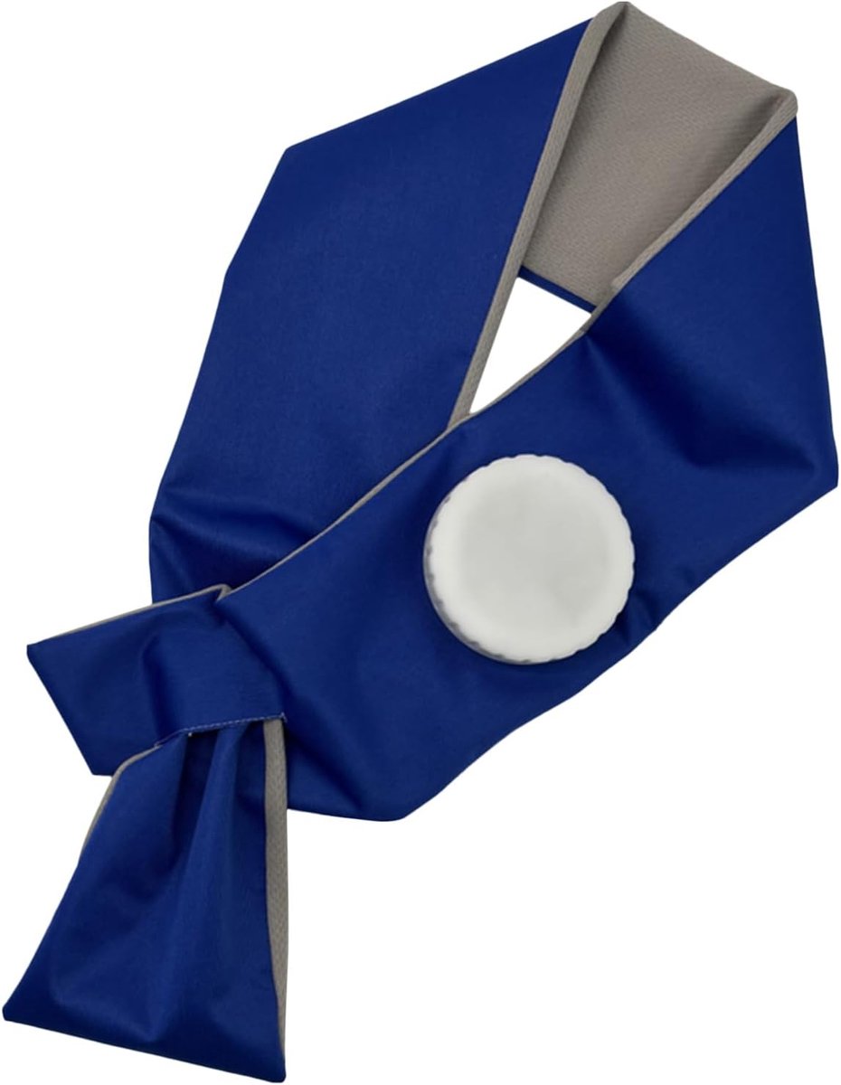 Nek Koelpack - Sport Koelband - Buiten Activiteiten - Lange Koeling - 88 cm Lengte - Blauw