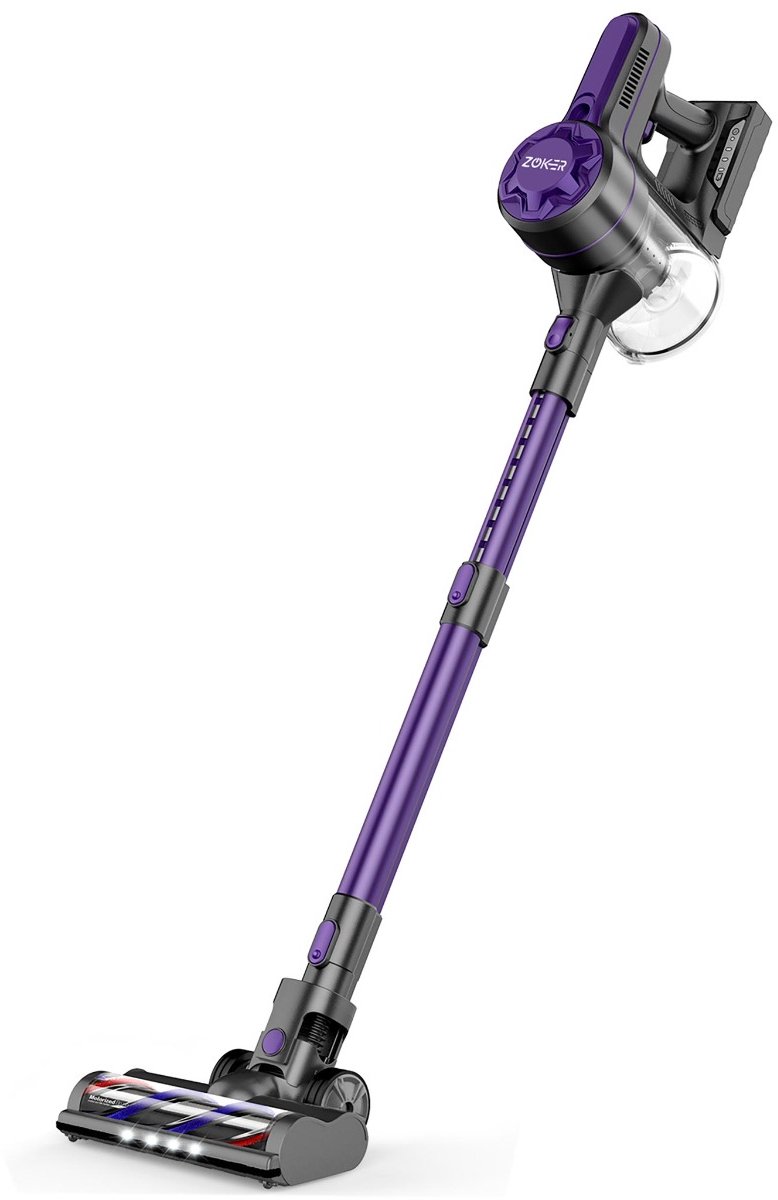 Zoker Steelstofzuiger V07 purple
