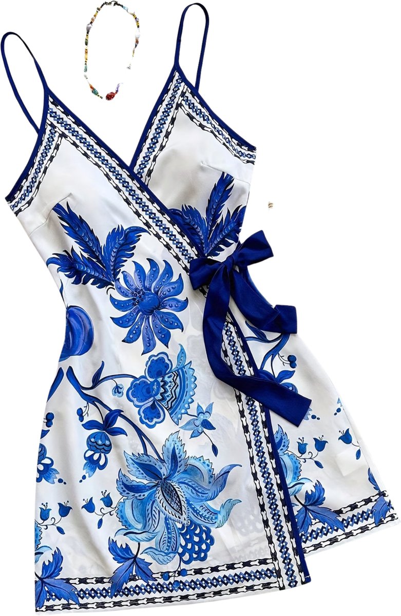 Currero Zomerjurk Dames Zomerjurken Volwassenen Vrouwen Midi Jurk Ibiza Stijl Sundress Dress Op M Blauw