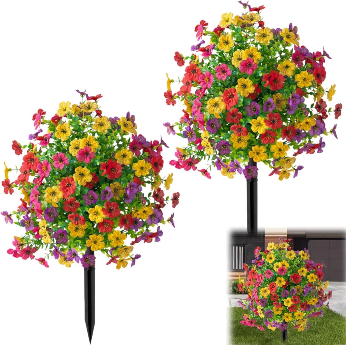 Kunstpetunia's - Nep bloemen - Tuin decoreren - UV-bestendige coating - 50 cm - A
