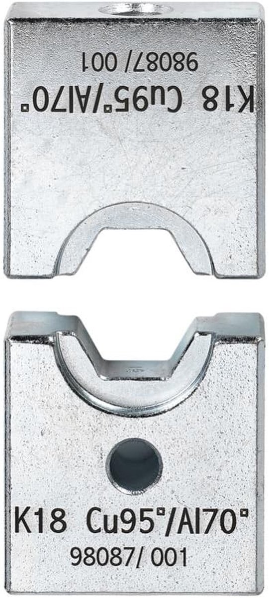 Krimptang Inzetstuk - Hydraulisch Gereedschap - Kabel Verwerken - 360 Graden Draaibaar - K20/80 - Multicolor