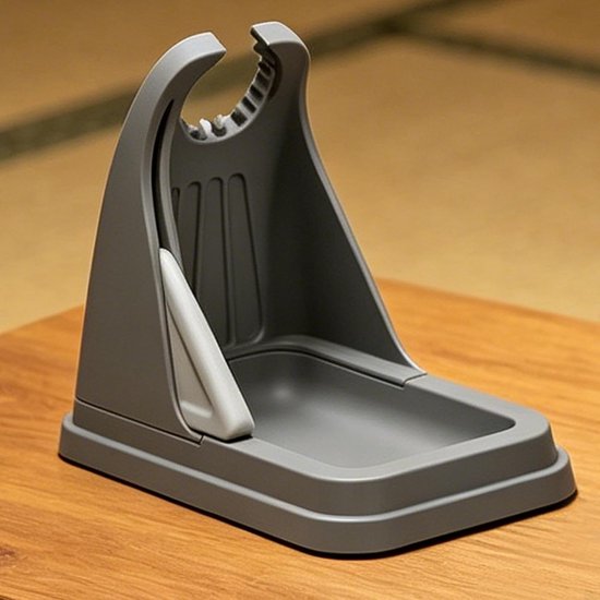 Accessoirestation Mixer - Opzetstukhouder Keuken - Aanrecht Organizer - Hoge Wrijving Siliconen - 259 x 99 cm - Grijs — afbeelding 4