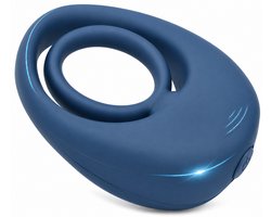 NØXA Hero - Cockring Vibrerend - Vibrerende Cockring - Penisring Siliconen - Flexibele Pasvorm - Meerdere Vibratiestanden- Sex Toys voor Koppels- Mannen - Navy