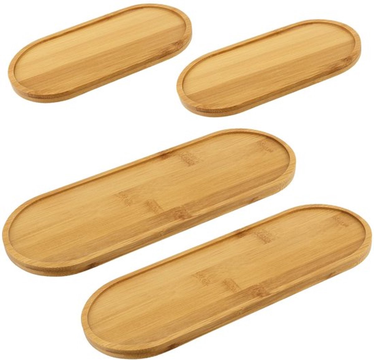 Allecto - Bamboe Lade - Serveerplank - Massief Hout - Bruin - Onderzetter