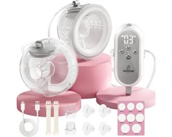 Elektrische borstkolf - Draagbare kolf - Comfortabel kolven - Handsfree ontwerp - 180 ml capaciteit - Wit