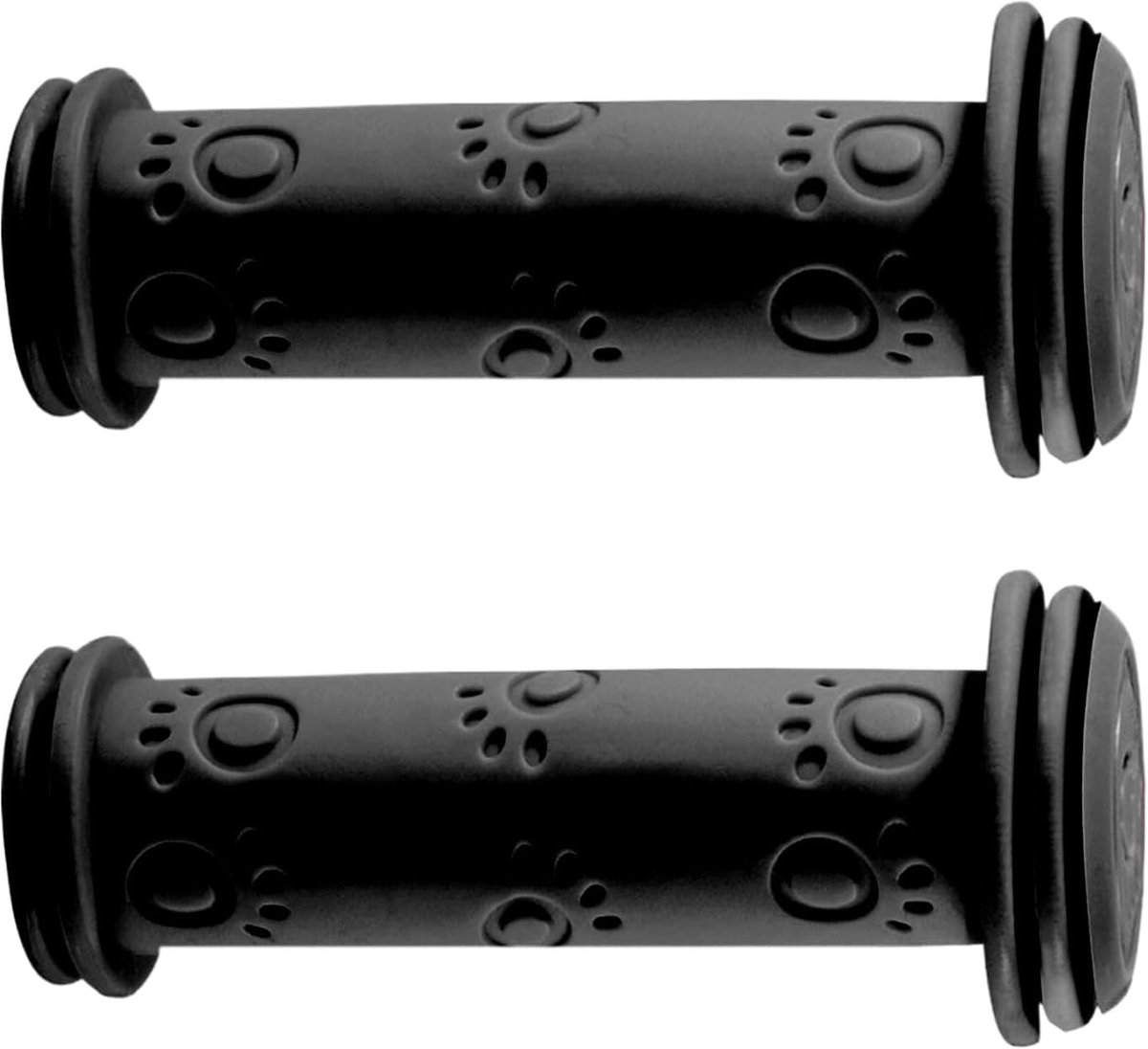 Kinderstuurgrepen - Scooterhoezen - Veilige Rit - Antislip Rubber - 2 stuks 10 cm - Zwart