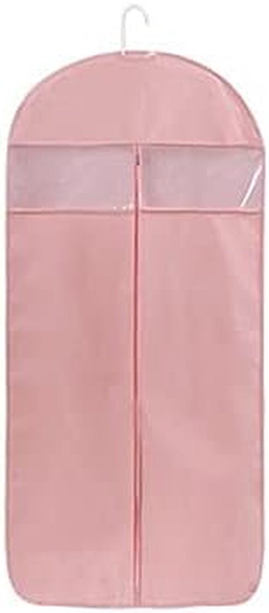 Kledinghoes - Beschermhoes Kleding - Kleding Opbergen - Waterdicht en Schimmelwerend - Drie-dimensionaal - Zacht Roze