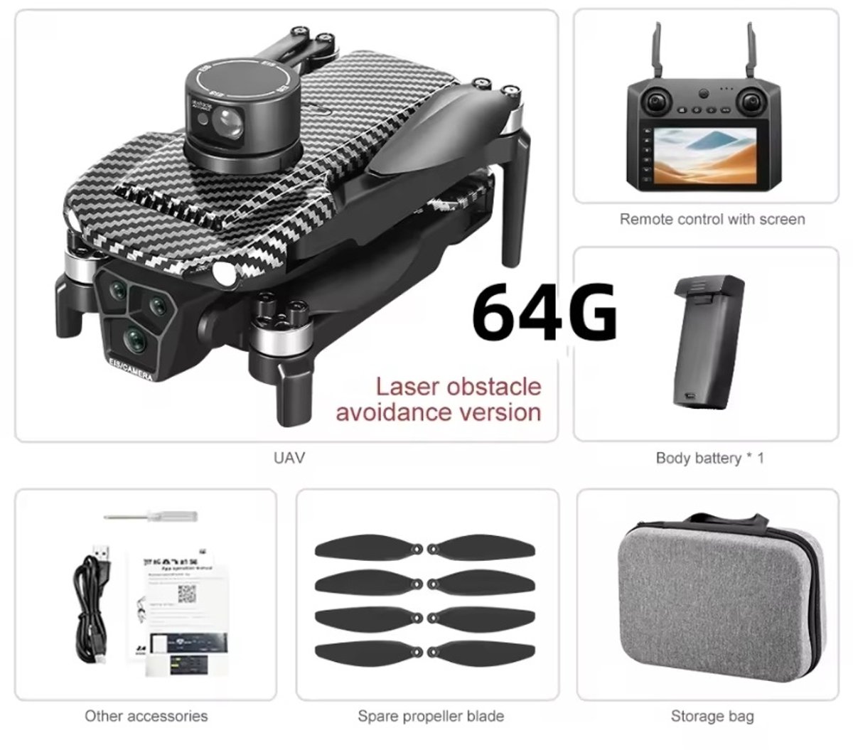 U198 MAX PRO - GPS Drone - 4K Dual Camera thumbnail 3