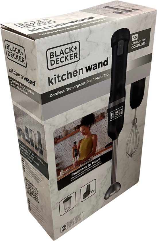 Black & Decker BCKM1012KB-QW mixer Handmixer Zwart van Merkloos — afbeelding 5