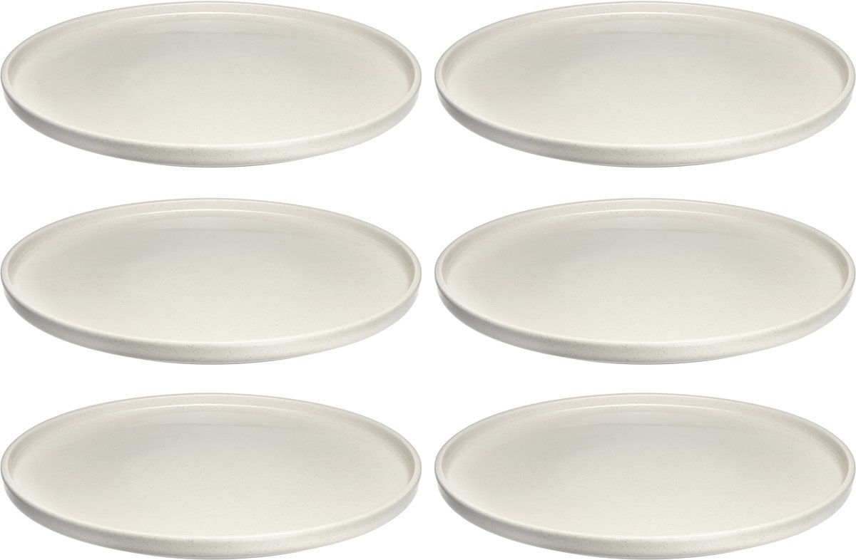 Leonardo roma bord 27cm creme - set/6