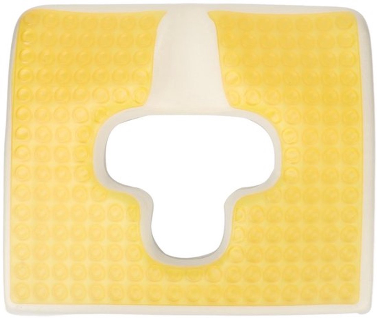 Gel kussen voor zit舒适的T形腰背痛枕