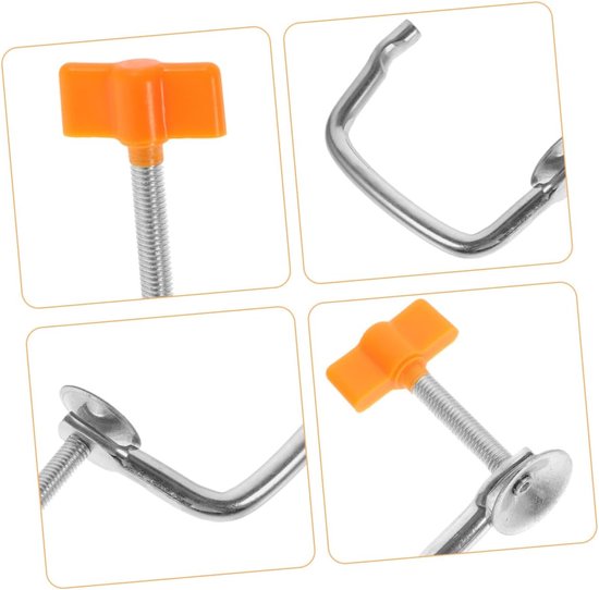 Pastamaker Clips - Noodle Maker - Zelf Pasta Maken - Universele Pasvorm - 15.5 cm - Zilver van Pastamaker — afbeelding 3