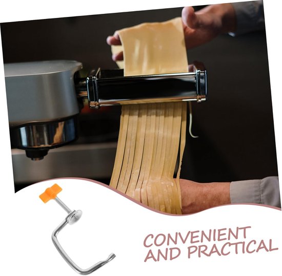 Pastamaker Accessoire - Deegklem Onderdeel - Zelf Pasta Maken - Verstelbare Klem - 15.5x6.5x2.7cm - Zilverkleurig van Pastamaker — afbeelding 3