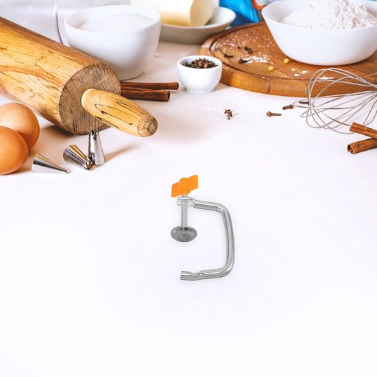 Pastamaker Klem - Noodle Maker - Zelf Pasta Maken - Flexibel Verstelbaar - 3.5-7.5 cm - Rood van Pastamaker — afbeelding 3