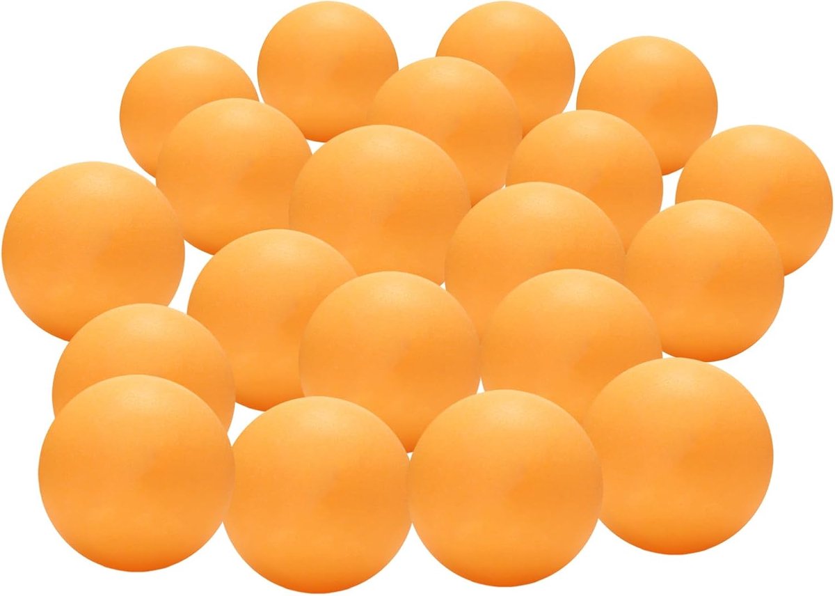 Tafeltennisballen Set - Trainingsballen Ballen - Sport Spel - Duurzaam ABS Materiaal - 100 Stuks - Geel