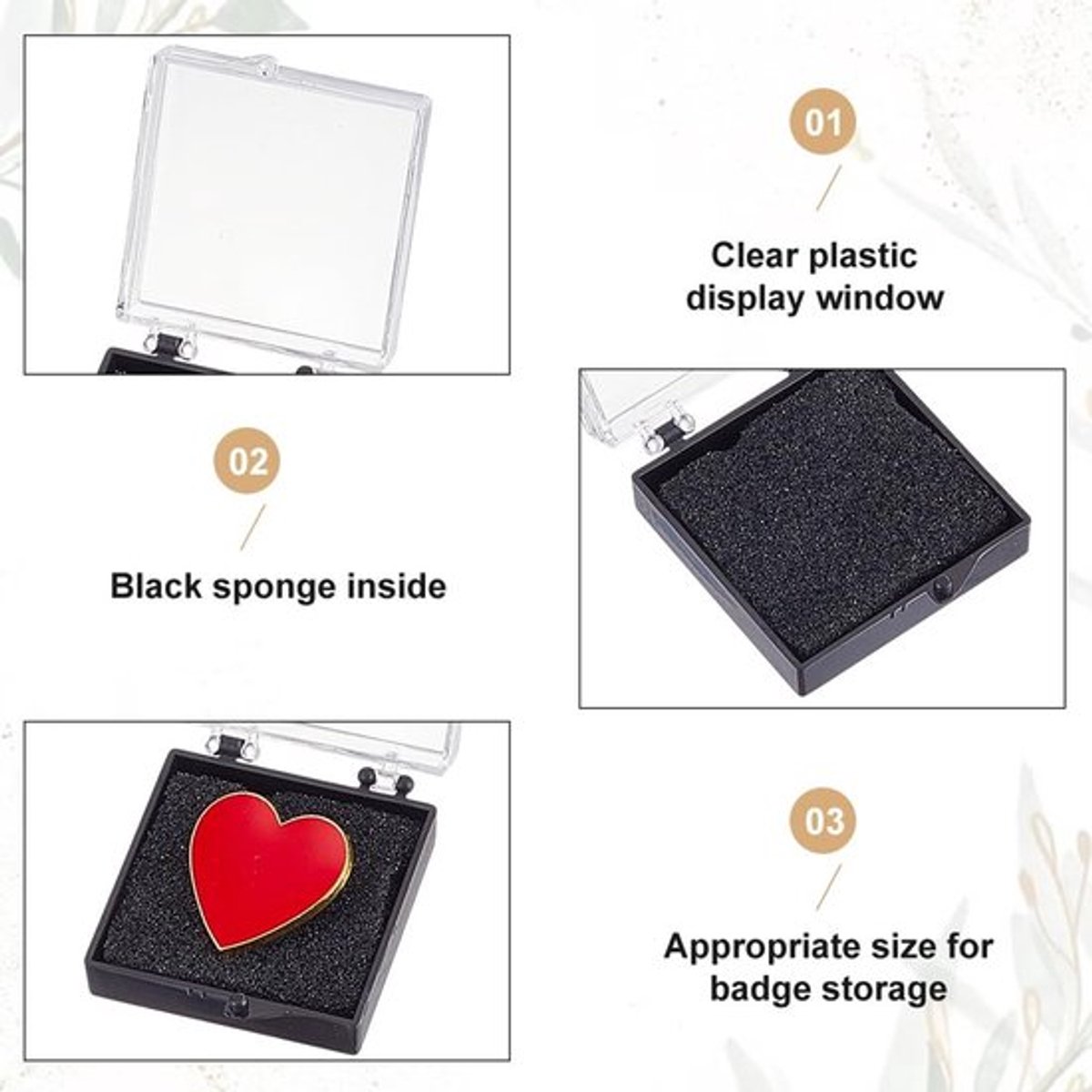 Plastic opbergdozen 18 stukken voor daily use
