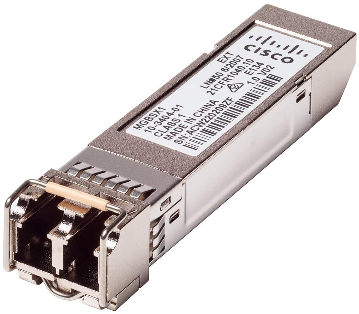Netwerk Transceiver - SFP Module - Netwerk Uitbreiding - RJ45 Interface - 1 Stuk - Zilver