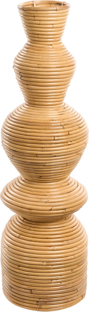 NUORO - Decovaas - Natuurlijk - 70 cm - Rotan