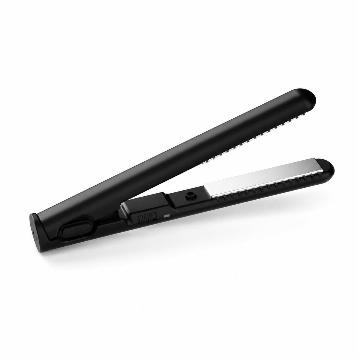 Mini Stijltang USB-C - Hair Straightener - 2 in 1 - Krultang - Snelle Opwarming in 20 Sec - Compact voor Onderweg - Snel Opwarmen - 17 cm - Zwart