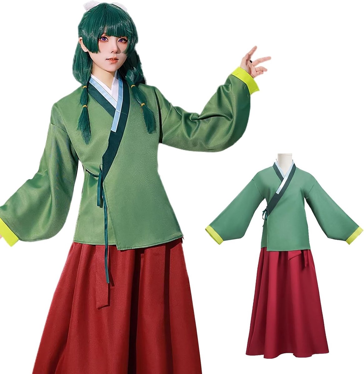 Anime Hanfu Cosplay Kostuum voor Volwassenen, Perfect voor Halloween, Carnaval en Feestjes