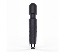 Magic Wand voor Vrouwen - Clitoris Stimulator - Clitoris Vibrator - Sex Toys voor Vrouwen - Sexspeeltjes voor Koppels - Magic Wand Vibrator - Fluisterstil - Waterdicht - Zwart - AV003
