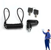 Remschijf slot voor Xiaomi Mijia M365 (PRO) - M365 Accessoires - Elektrische step - Phaewo X9 - Slot voor remschijf - Motorslot - Makkelijk bevestigen - Zwart