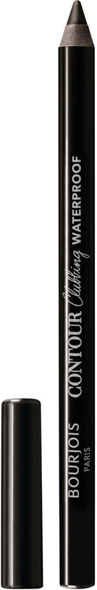 Crayon yeux noir étanche Bourjois Contour Clubbing avec capuchon à côté.