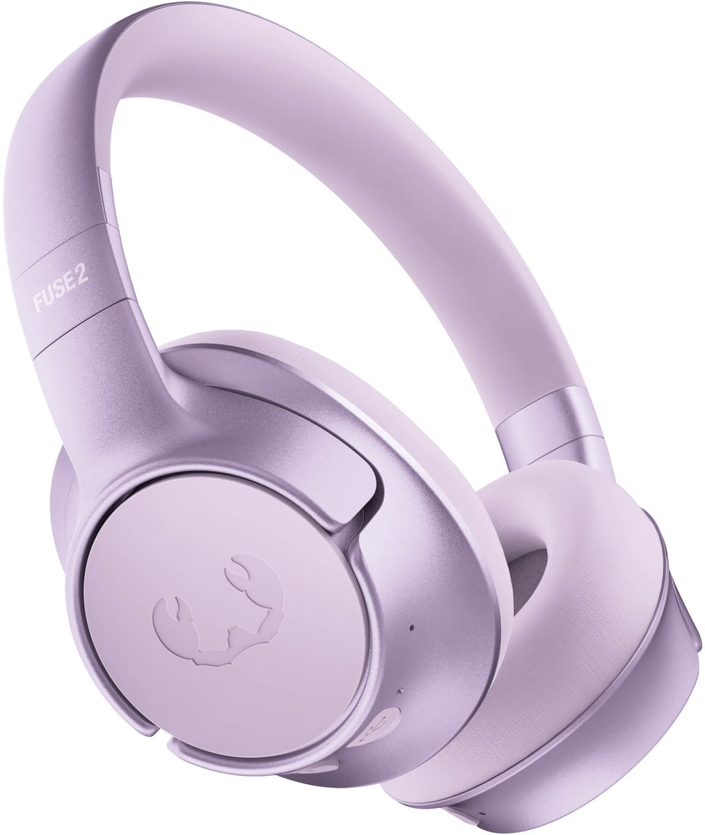 Fresh 'n Rebel Clam Fuse 2 - Draadloze Bluetooth Koptelefoon met Active Noise Cancelling- 80 uur Speelduur - My Sound App - Dreamy Lilac