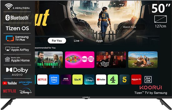 Koorui K50Q1UQ-T8 50 inch 4K UHD QLED smart tv