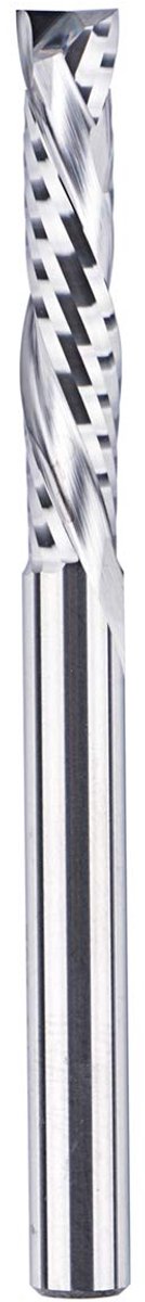 SnelShoppen - Spiral Nut Cutter 6mm Schacht - 32mm Snijlengte - Extra Lange Spiral Cutter - VHM Frees Bit voor Houtbewerking - CNC Frees voor Diepe Gr