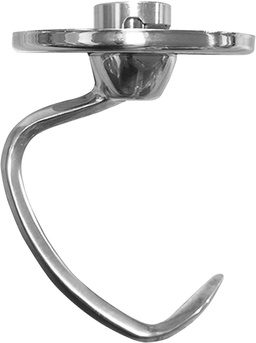 SnelShoppen - Spiral Dough Hooks Accessoires voor Keuken-Aid Keukenmachine, Rvs Deeghaak voor 4.5-5QT Tilt Head, Vaatwasserbestendig, Perfect voor Bak