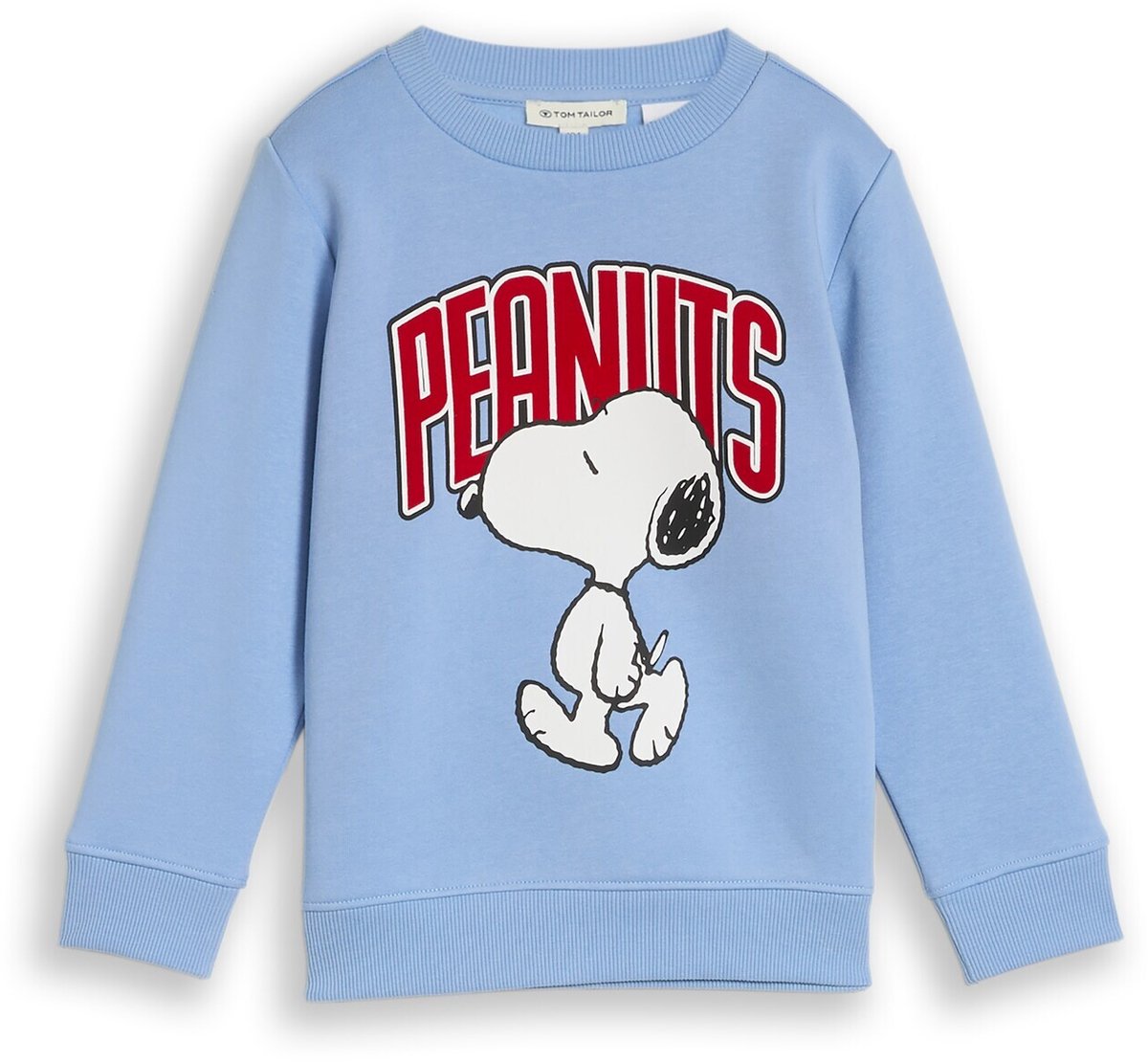 Tom Tailor - Sweatshirt met Snoopy-print - Maat 92/98 - Light Blue