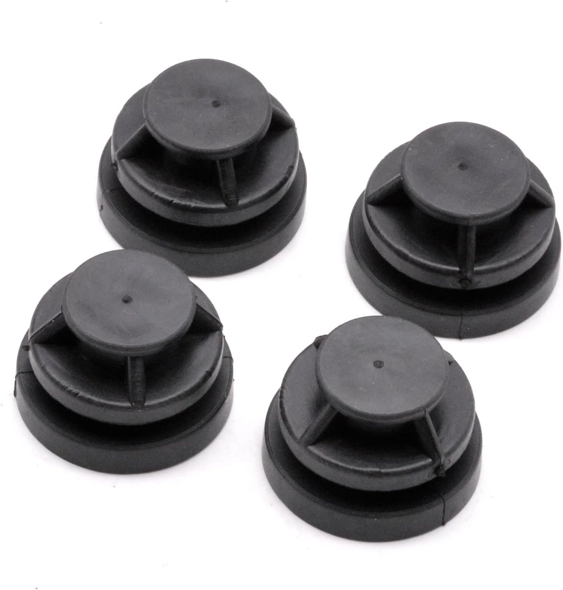 SnelShoppen - 4X Motorbescherming Isolator Rubber Buffer Bevestiger Voor Mazda 2 2014-2017, Mazda 3 2016-2019, Mazda 6 2012-2021, CX-3 2015-2021, CX-5