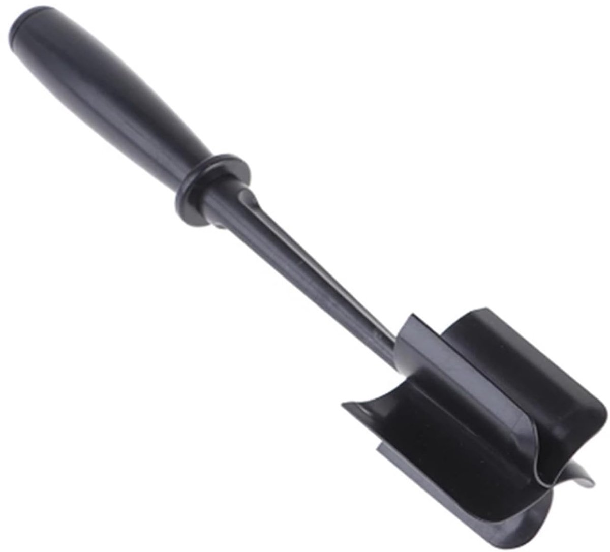 SnelShoppen - Vleessnijder met 5 Gebogen Messen - Keuken Vleesmasher - Ergonomische Handgreep - Ideaal voor Vlees, Aardappelsalade, en Meer