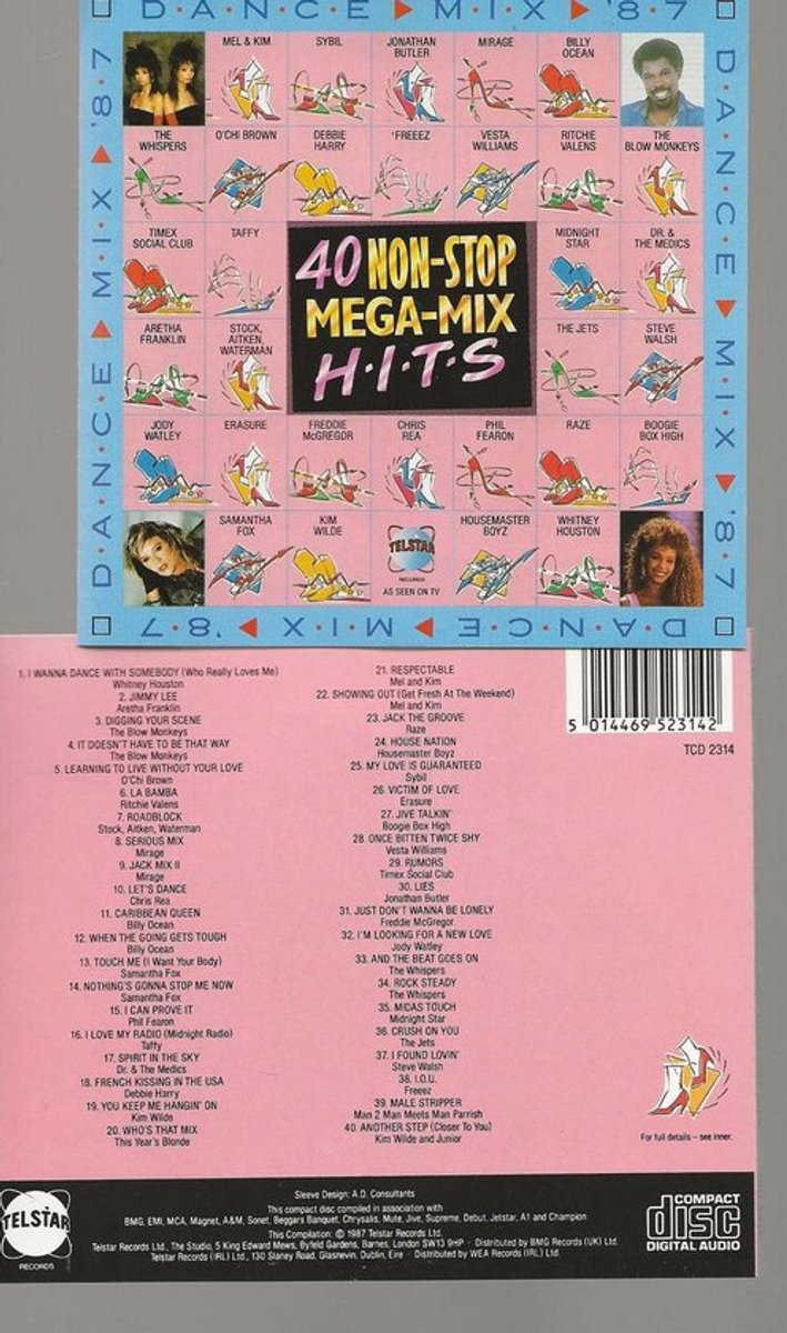 Dance Mix '87 - 40 Non Stop Mega Mix Hits